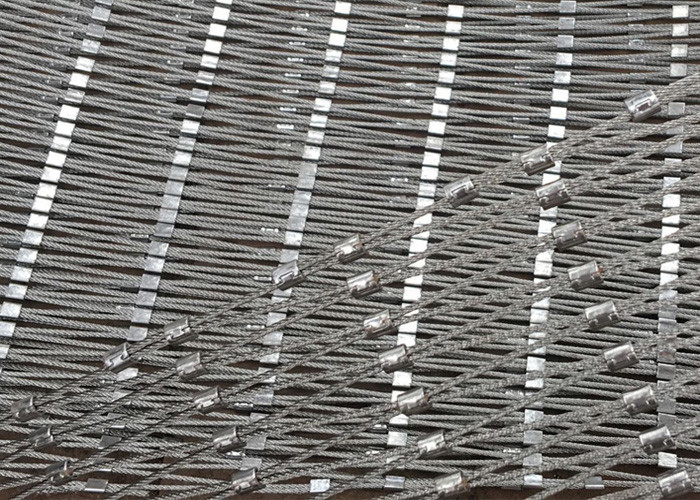Drop Safe 3mm Wire Rope Net Balustrade Or Railing Anti Acid Anti Alkali