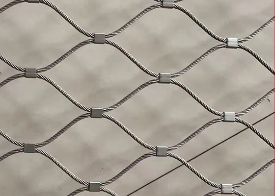 304 F Stainless Steel Wire Rope Zoo Wire Mesh For Animals