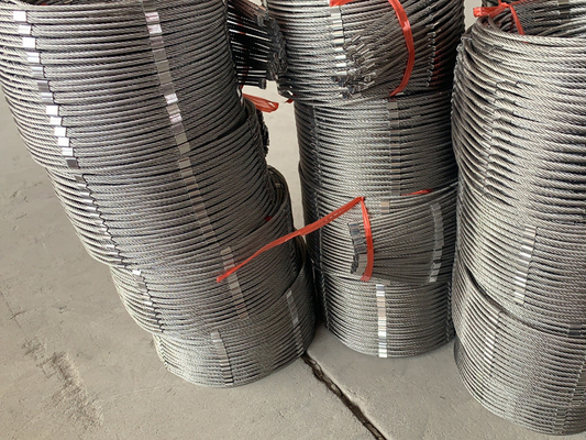 304 F Stainless Steel Wire Rope Zoo Wire Mesh For Animals