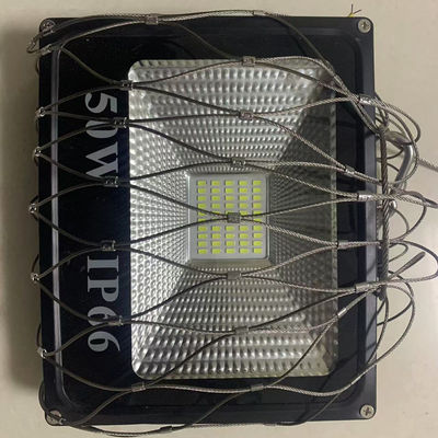 Corrosion Resistant Hand Knitted Flexible Stainless Steel Safety Cable Mesh Bag for Speaker Fall Drop Protection