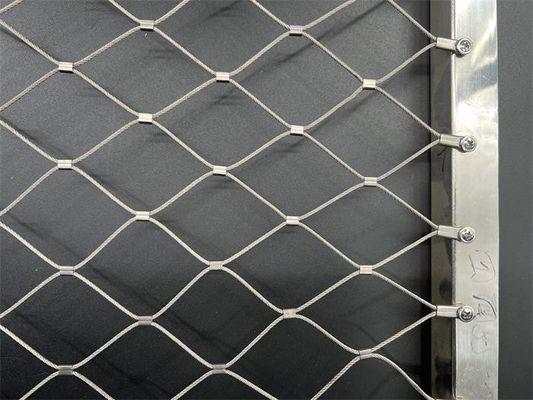 304 316 Stainless Steel Wire Rope Fence Cable Mesh for Staircase