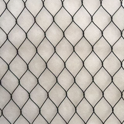 Black Oxide 316L Stainless Steel Wire Rope Woven Garden Fence