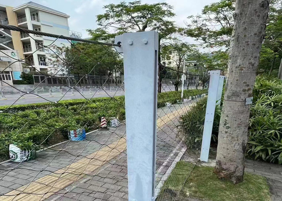 ลวดตาข่ายสแตนเลสแบบยืดหยุ่น 1.2 มม. รั้วสวนลวดตาข่ายสถาปัตยกรรม