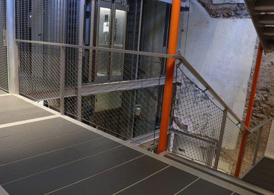 สายเคเบิลสแตนเลส 50x50mm SUS 304 316 ป้องกันการกัดกร่อน