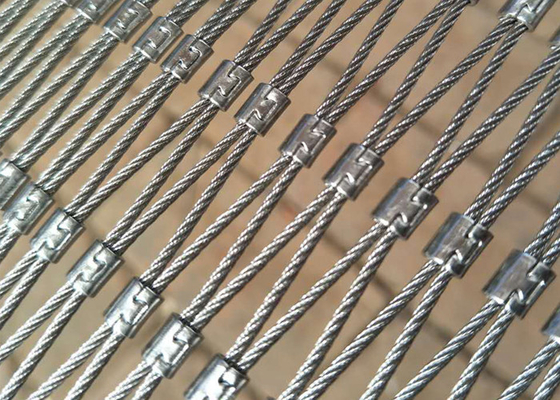 X Tend 25x25mm Balustrade Cable Mesh ตาข่ายสแตนเลสสตีลความแข็งแรงสูง