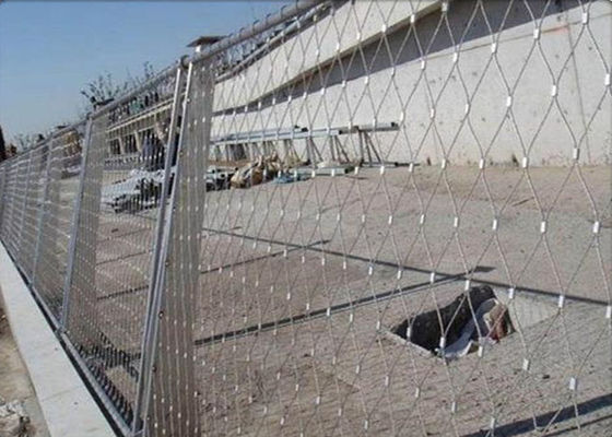 การปรับแต่ง Balustrade Cable Mesh แอนติการเกรียน แอนติรสต์
