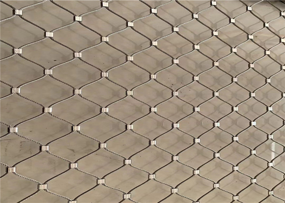 ป้องกันการกัดกร่อน สวนสัตว์กรงนก ป้องกัน Mesh 304 316 สแตนเลส