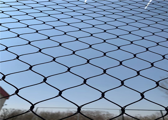 แข็งแรง สแตนเลส สายเคเบิล สายเชือก Mesh สายนก Netting สําหรับ สวนสัตว์ Mesh