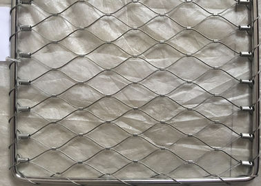 ความต้านทานการกัดกร่อน X Tend Cable Mesh 1.2-4.0 ลวด Dia Ultrasonic Bath เสร็จแล้ว