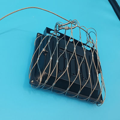 7 x 7 สาย Mesh ปกป้องการตก Cover สแตนเลสเครือข่ายปลอดภัยสําหรับสเปคไฟฟ้า