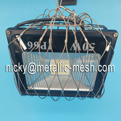 1.5 มิลลิเมตร ยืดหยุ่น สแตนเลสสาย Mesh ถุงกันขโมย