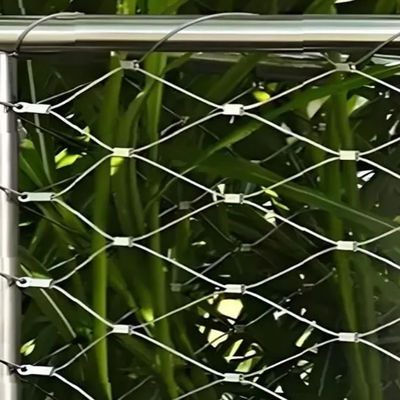 SS304 สาย สร้างตกแต่ง การปีนเน็ต เครือข่ายเคเบิ้ล