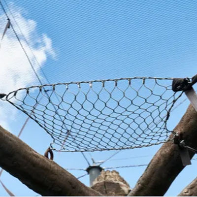 X-Tend สแตนเลส สายเคเบิลเครือข่ายสายสําหรับนก Aviary แอนติตก Net