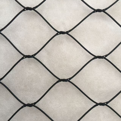 สีดําออกไซด์ 316L สแตนเลส สายใย สายใย สายรั้วสวน