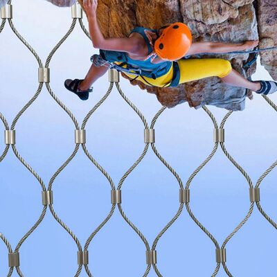 ตาข่ายสแตนเลสสตีลเชือกลวด X-Type Infill สำหรับราวบันได