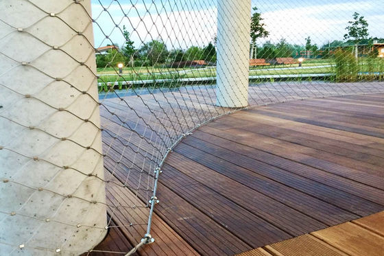 Inoxidable Diamond 60 * 60 มม. ลวดสลิงสแตนเลส