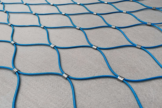 4.0 มม. AISI 304316 Rhombus X Tend Cable Mesh